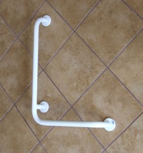 Winkelstütze 50 x 70cm in Weiss GK 104