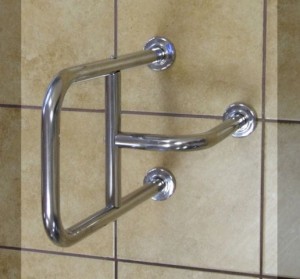 Universalstütze 55cm rechts-links Inox-Stahl GKN 107